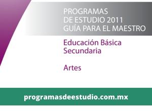 Descargar programa de estudios 2011 secundaria artes PDF