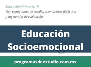 Descargar plan y programa de estudios 2017 educación socioemocional primer grado primaria PDF