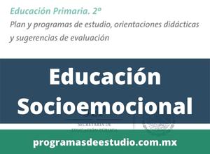 Descargar plan y programa de estudios 2017 educación socioemocional segundo grado primaria PDF